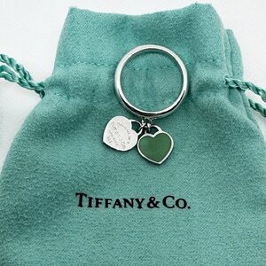 Tiffany & Co. Double Heart Tag Ring